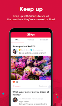 Скачать ASKfm: Анонимные Вопросы, Чат Социальные для Андроид скриншот 5