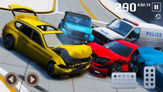 Скачать Auto Crash Test Car Simulator Гонки для Андроид скриншот 2