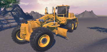 Скачать Grader Simulator Snowy Roads Симуляторы для Андроид скриншот 2