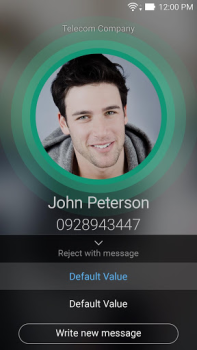 Скачать ASUS Calling Screen Работа для Андроид скриншот 2