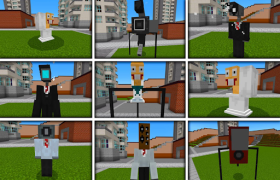 Скачать Mod Skibidi Toilet for MCPE Мероприятия для Андроид скриншот 4