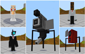 Скачать Mod Skibidi Toilet for MCPE Мероприятия для Андроид скриншот 5