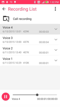 Скачать ASUS Sound Recorder Инструменты для Андроид скриншот 3