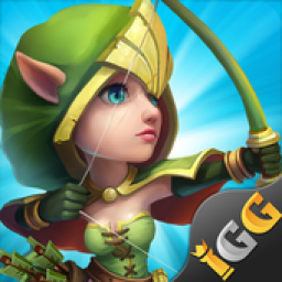 Логотип Castle Clash: Путь Храбрых