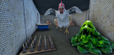 Скачать Evil Chicken: Scary Escape Экшен для Андроид скриншот 3