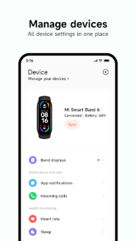 Скачать Mi Fitness (Xiaomi Wear) Здоровье и фитнес для Андроид скриншот 3
