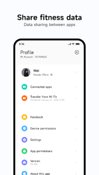 Скачать Mi Fitness (Xiaomi Wear) Здоровье и фитнес для Андроид скриншот 4
