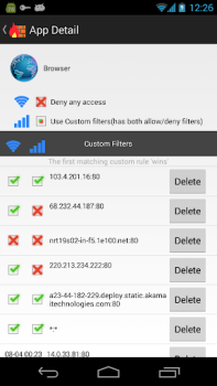 Скачать Брандмауэр без Root Работа для Андроид скриншот 2