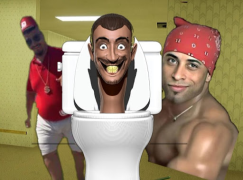Скачать Nextbot Chasing Skibidi toilet Аркады для Андроид скриншот 4