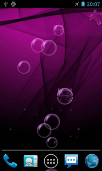 Скачать Bubble Живые Обои Персонализация для Андроид скриншот 3