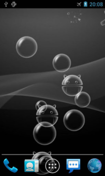 Скачать Bubble Живые Обои Персонализация для Андроид скриншот 4