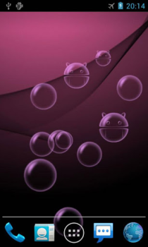Скачать Bubble Живые Обои Персонализация для Андроид скриншот 6