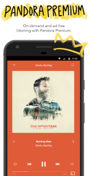 Скачать Pandora - Music & Podcasts Музыка и аудио для Андроид скриншот 6