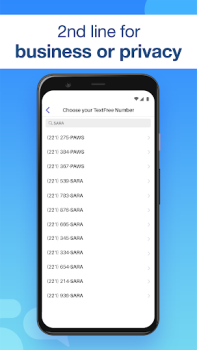 Скачать Text Free: Second Phone Number Социальные для Андроид скриншот 3