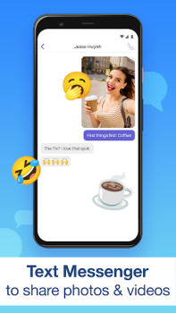 Скачать Text Free: Second Phone Number Социальные для Андроид скриншот 6