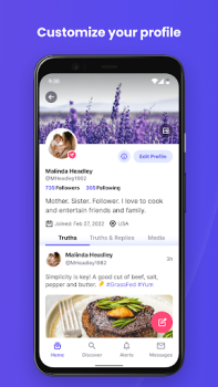 Скачать Truth Social Социальные для Андроид скриншот 3