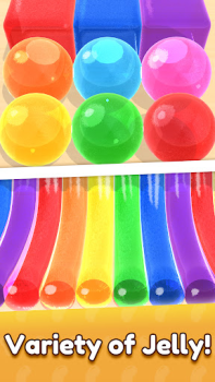 Скачать ASMR Rainbow Jelly Симуляторы для Андроид скриншот 2
