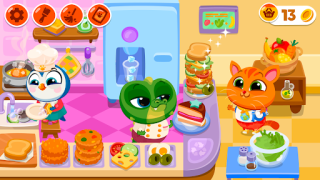 Скачать Bubbu School (котик бубу) Обучающие для Андроид скриншот 2