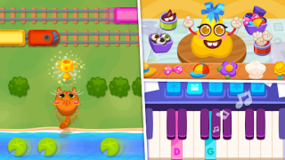 Скачать Bubbu School (котик бубу) Обучающие для Андроид скриншот 6