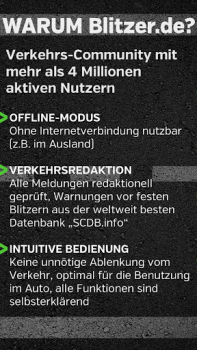 Скачать Blitzer.de Карты и навигация для Андроид скриншот 5
