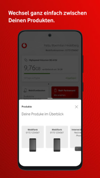 Скачать MeinVodafone Инструменты для Андроид скриншот 5