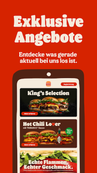 Скачать Burger King Deutschland Еда и напитки для Андроид скриншот 2