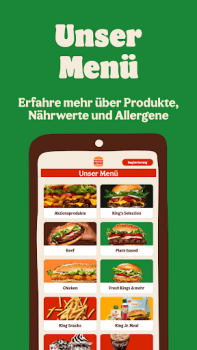 Скачать Burger King Deutschland Еда и напитки для Андроид скриншот 3