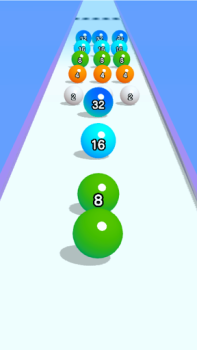 Скачать Ball Run 2048: merge number Казуальные для Андроид скриншот 2