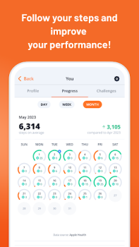 Скачать WeWard - The Walking App Здоровье и фитнес для Андроид скриншот 5