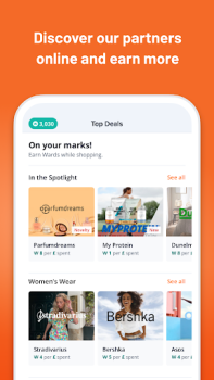 Скачать WeWard - The Walking App Здоровье и фитнес для Андроид скриншот 7