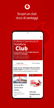 Скачать My Vodafone Italia Инструменты для Андроид скриншот 3