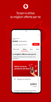 Скачать My Vodafone Italia Инструменты для Андроид скриншот 5