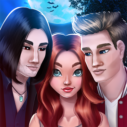 Логотип Игры про любовь - вампиры