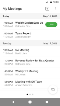 Скачать Webex Meetings Бизнес для Андроид скриншот 2