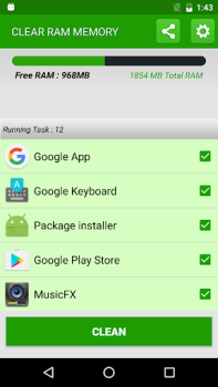 Скачать Clean RAM Memory Инструменты для Андроид скриншот 2