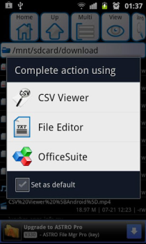 Скачать CSV Viewer Бизнес для Андроид скриншот 6