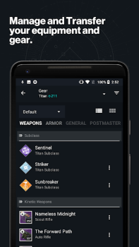 Скачать Destiny 2 Companion Казуальные для Андроид скриншот 2