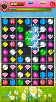 Скачать Diamond Rush Головоломки для Андроид скриншот 2