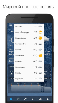 Скачать Digital Clock & World Weather Погода для Андроид скриншот 6