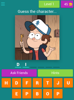 Скачать Gravity Falls GAME Словесные игры для Андроид скриншот 7