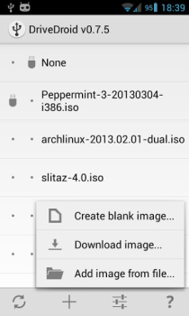 Скачать DriveDroid Инструменты для Андроид скриншот 4