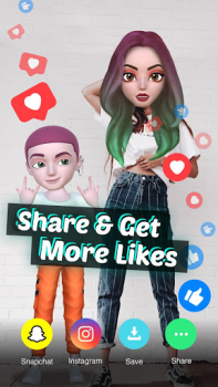 Скачать BOO 3D Avatar Социальные для Андроид скриншот 7