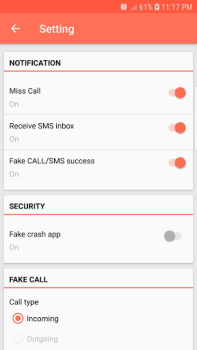 Скачать Fake Call and Sms Развлечения для Андроид скриншот 3