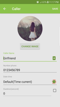 Скачать Fake Call and Sms Развлечения для Андроид скриншот 4