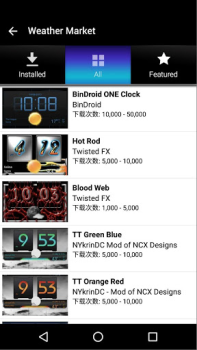 Скачать Fancy Widgets Персонализация для Андроид скриншот 5