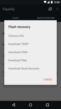 Скачать Flashify (for root users) Инструменты для Андроид скриншот 2
