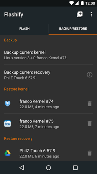 Скачать Flashify (for root users) Инструменты для Андроид скриншот 7