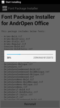 Скачать Font Pack Бизнес для Андроид скриншот 2