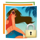 Скачать  скрыть фотографии Gallery Plus