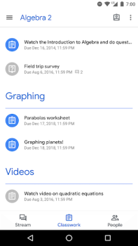 Скачать Google Classroom Образование для Андроид скриншот 2